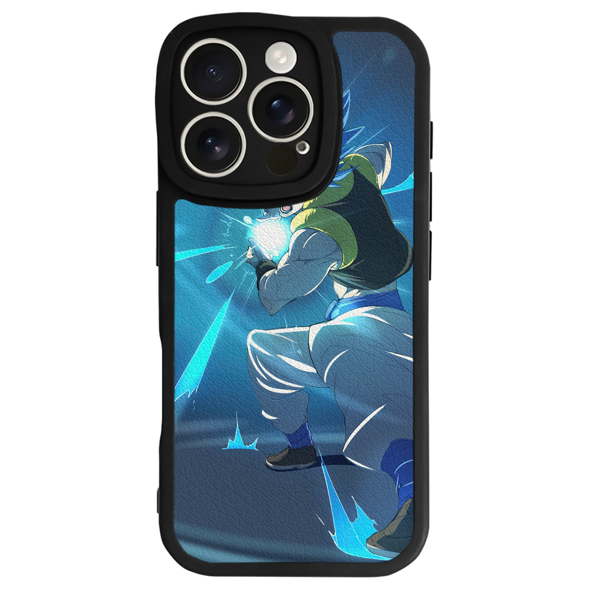 （画像用） ドラゴンボール DRAGON BALL 【iPhone 16シリーズ対応】シリコンスマホケース（レザー調） 材質：シリコン